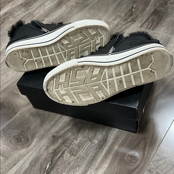 🔥🔥ASH – Valko High Top Sneaker - BLACK/BLACK / 38 - Picture 12 of 16